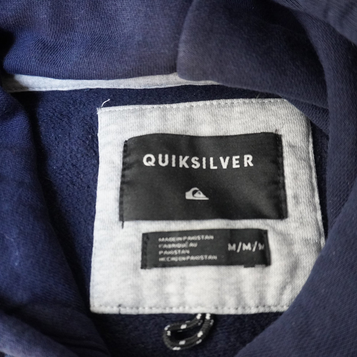 Sudadera con Capucha Quiksilver para Hombre Usada - Azul, M