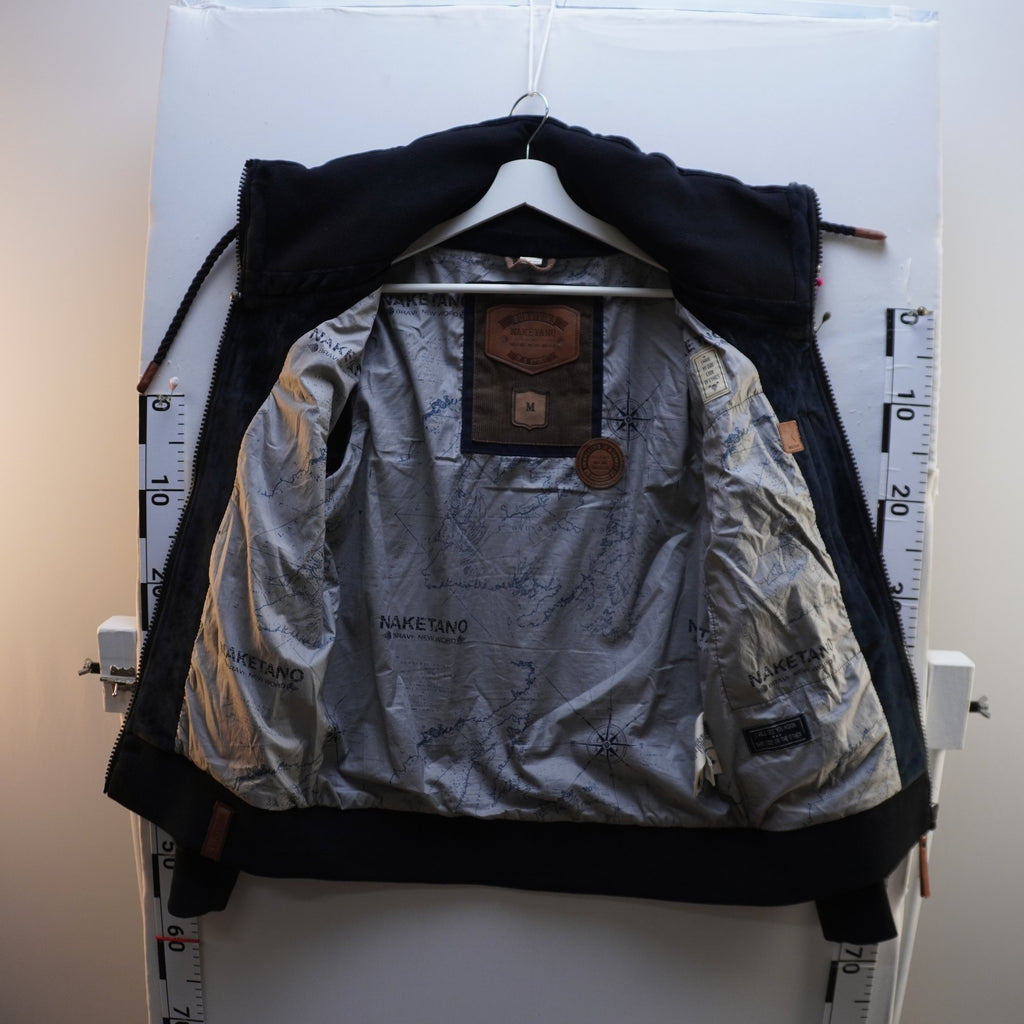Parka Naketano para Mujer Usada - Negra, M