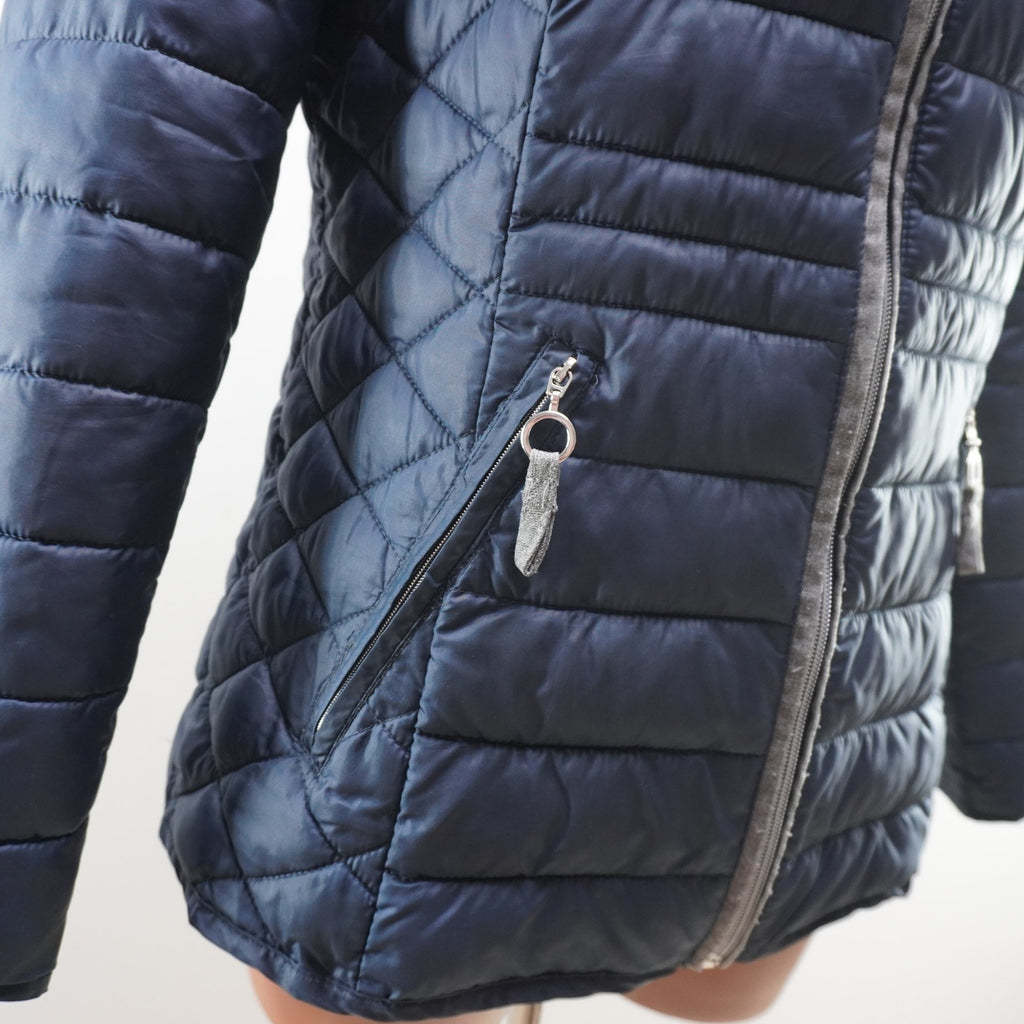 Parka C&A para Mujer Usada - Azul Marino, XL