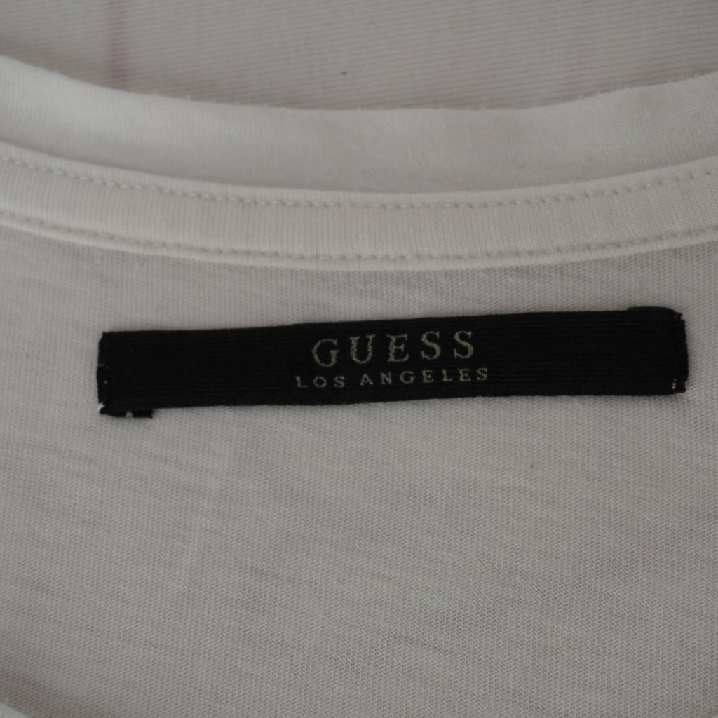 Camiseta Guess para Mujer Usada - Blanca, XS