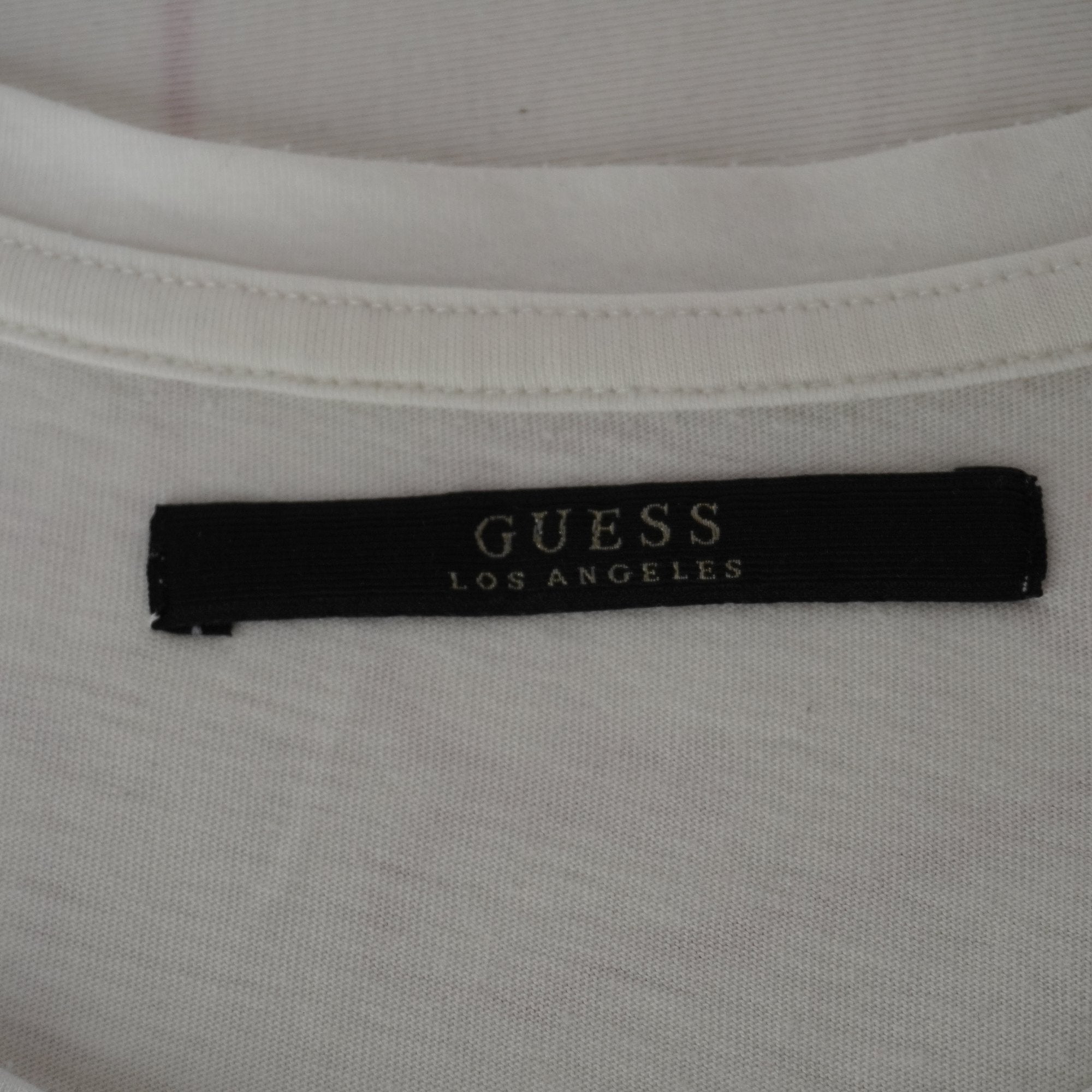 Camiseta Guess para Mujer Usada - Blanca, XS