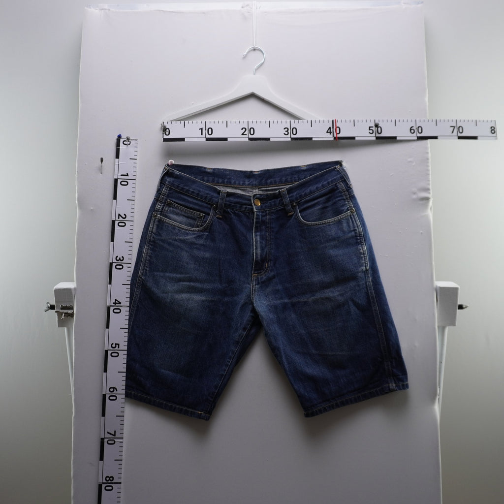 Pantalones Cortos Vaqueros Carhartt para Hombre - Azul, Grande (L)