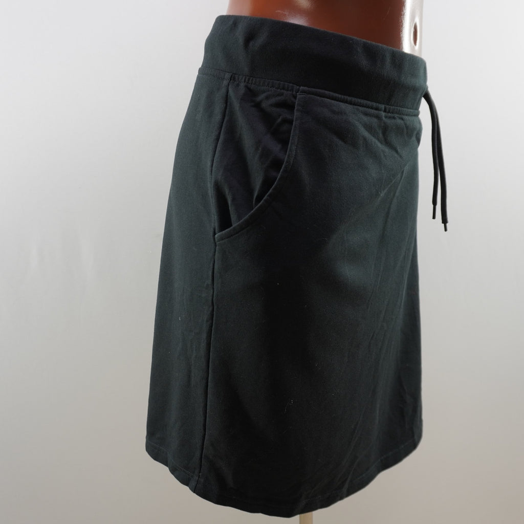 Falda Midi Blue Motion para Mujeres Adultas - Negra, XXL