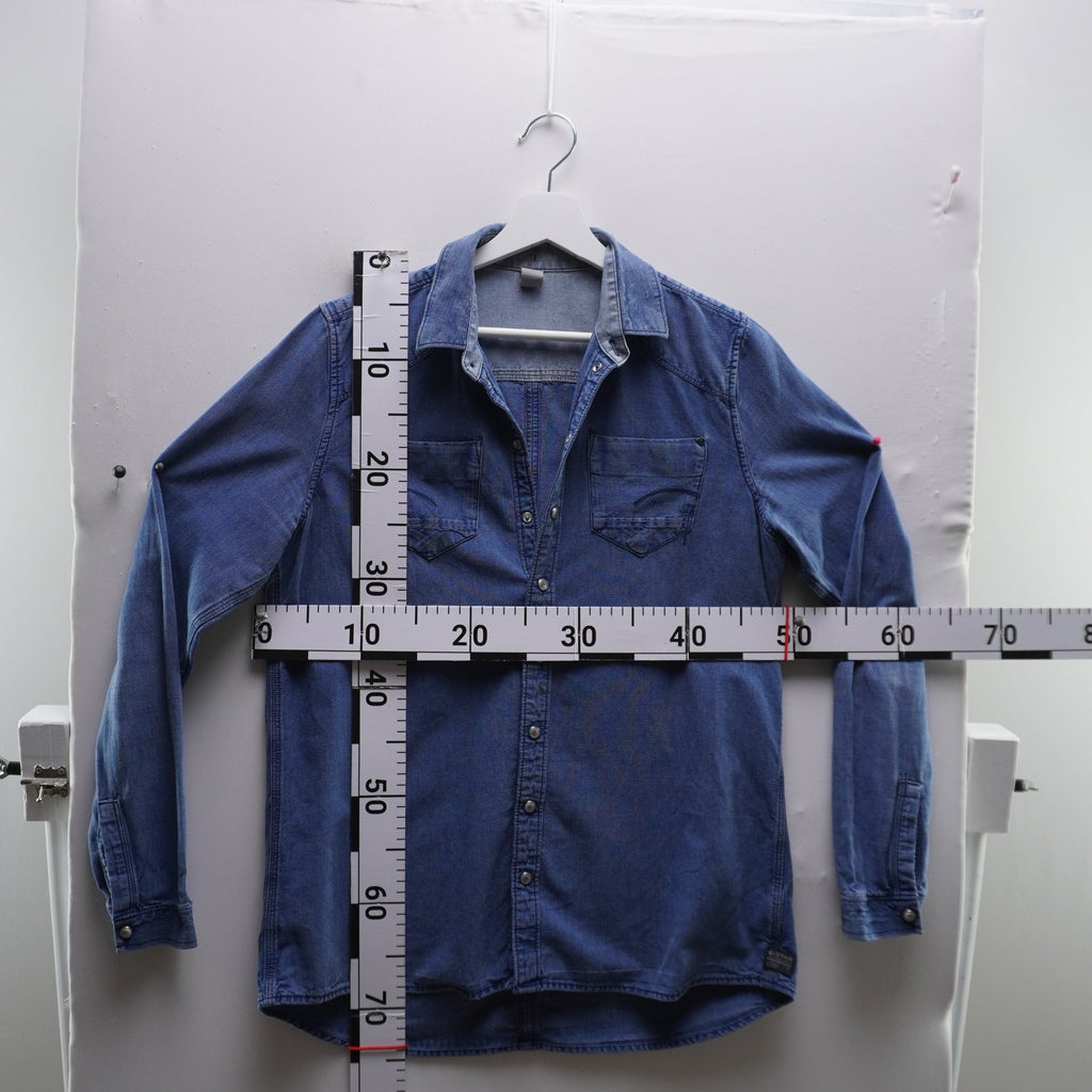 Camisa G-Star para Mujer en Azul, Talla S - Usada en Muy Buen Estado