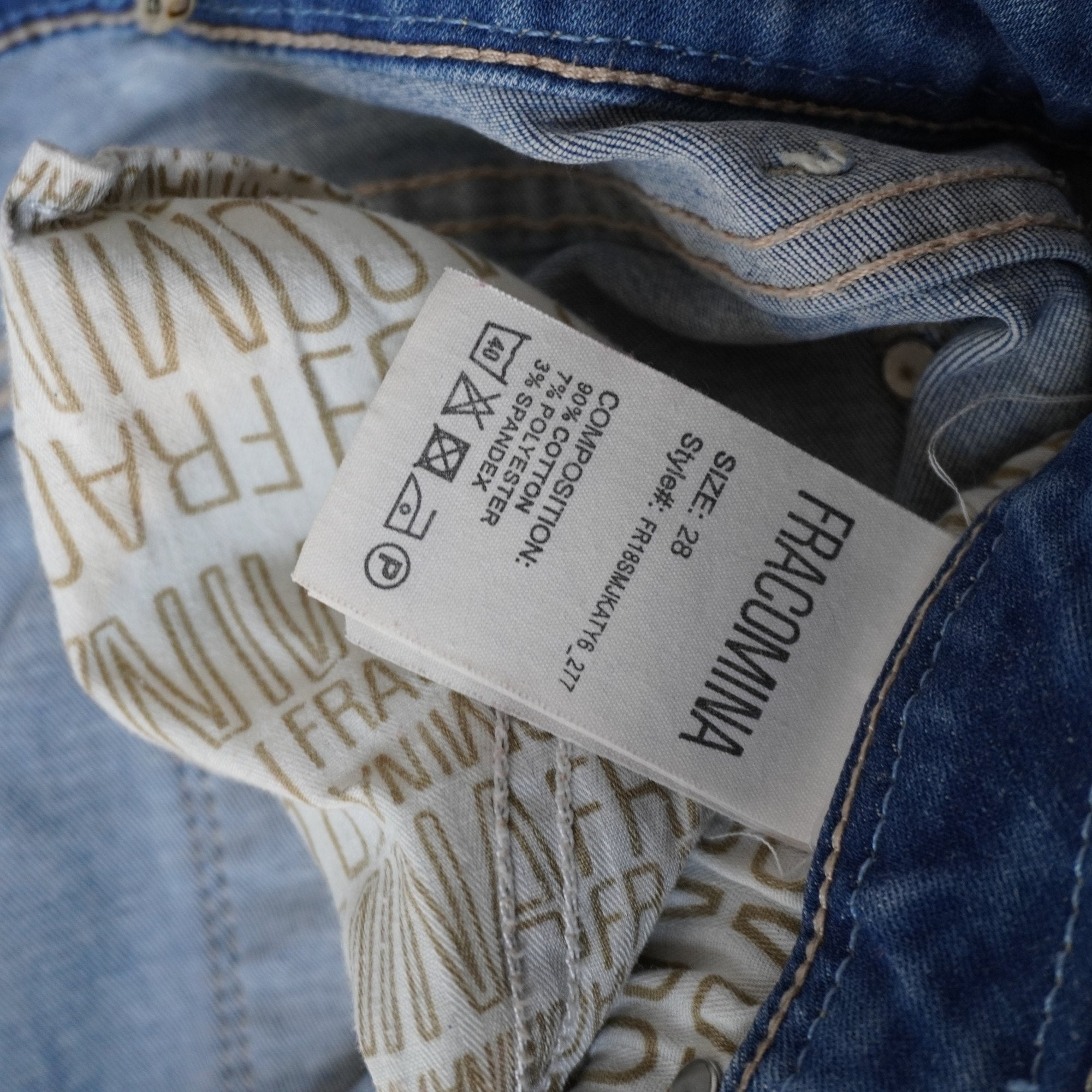Vaqueros Fracomina para Mujer Usados - Azul, M