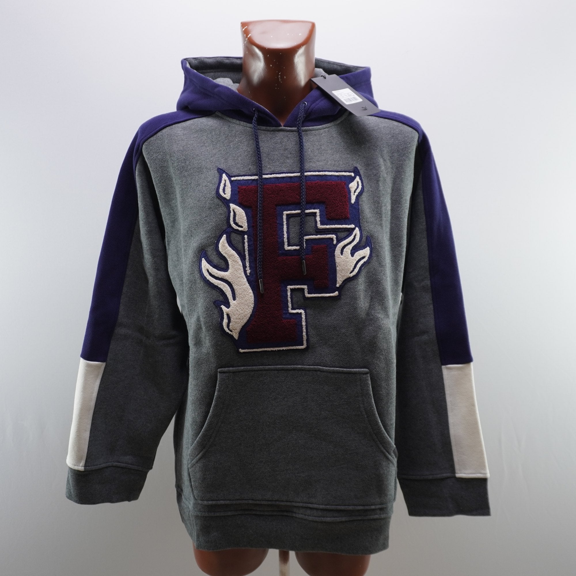 Sudadera con Capucha Puma para Hombre Usada - Gris, XS