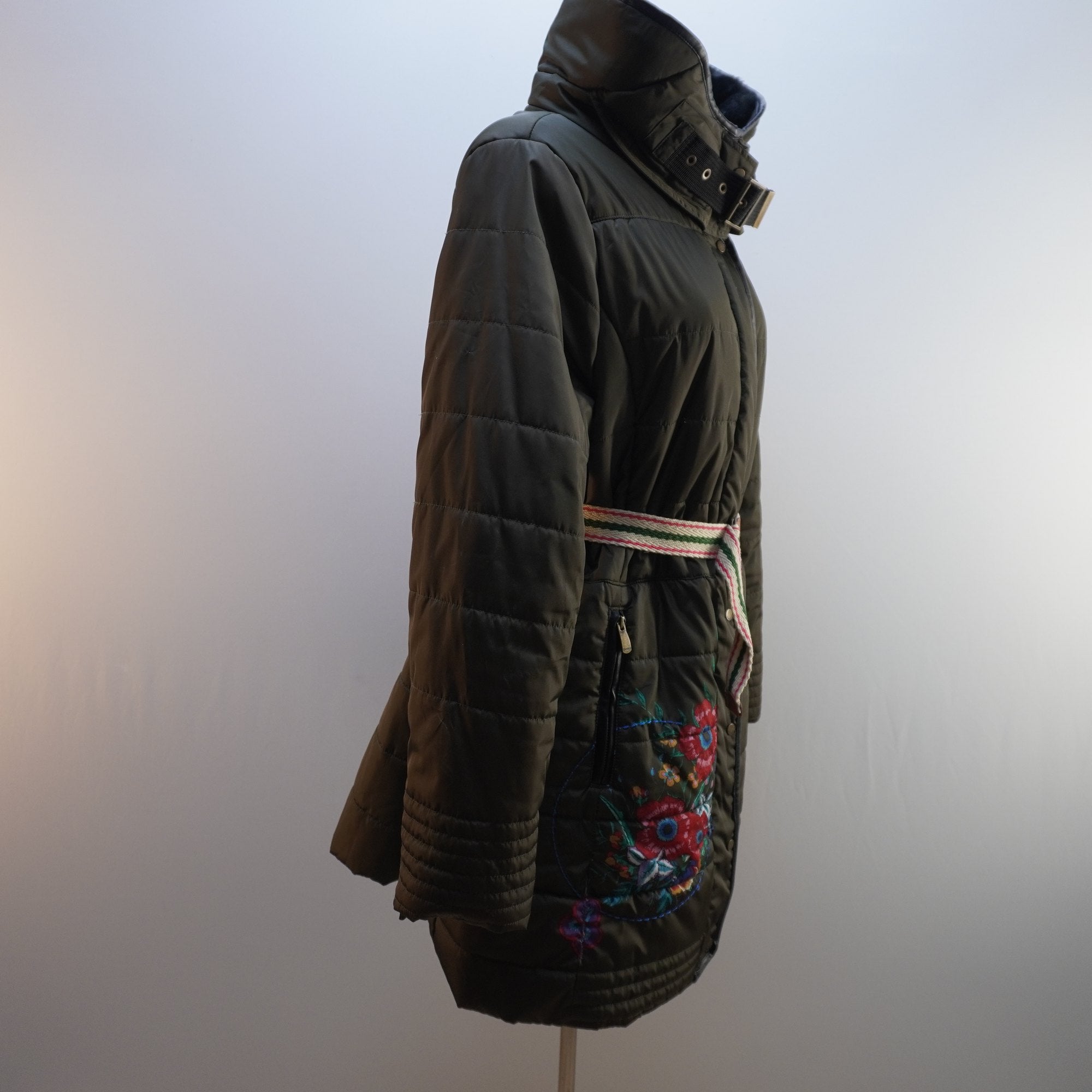 Sobretodo Desigual para Mujer Usado - Verde, XXXL