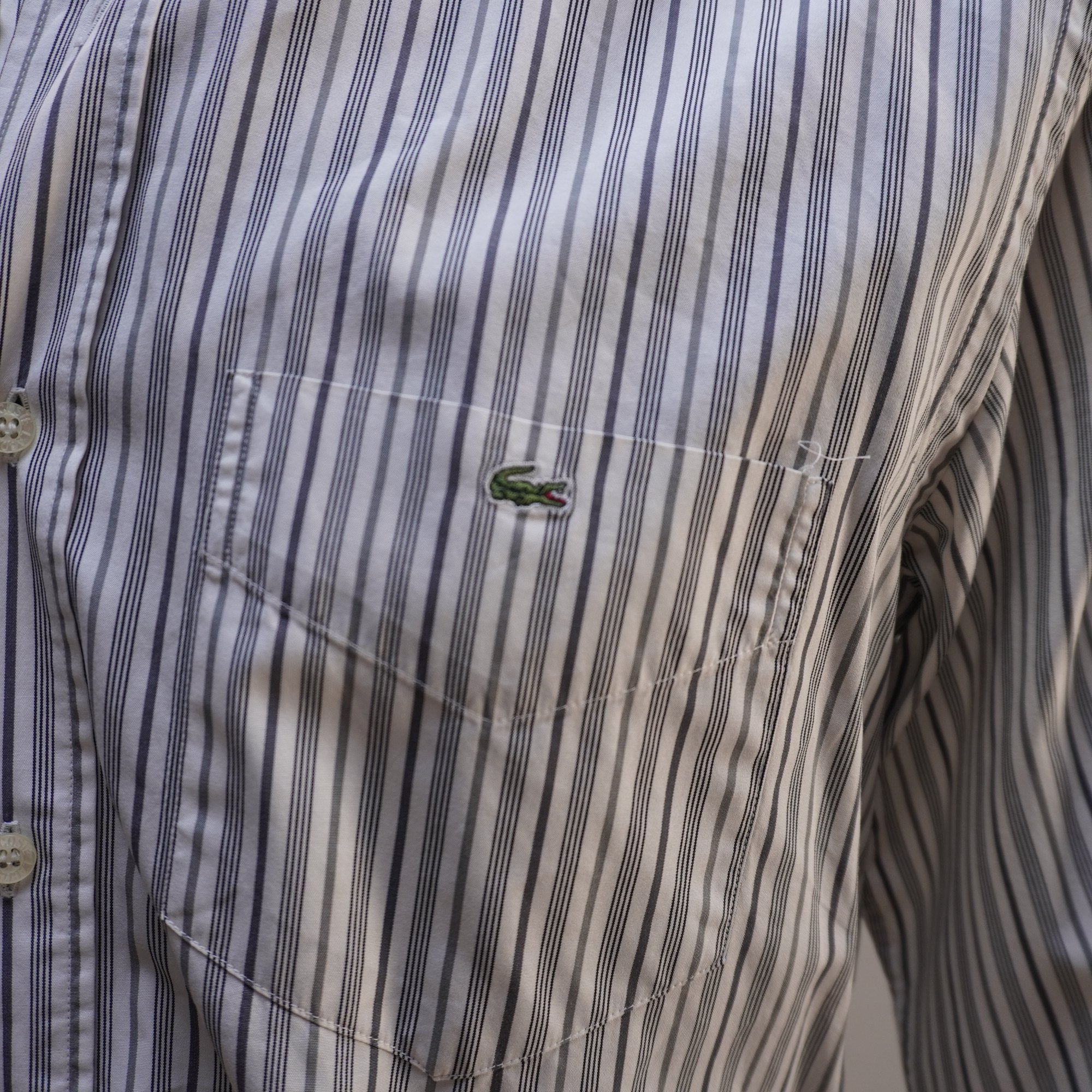Camisa de Vestir Lacoste para Hombre Usada - Beige, M