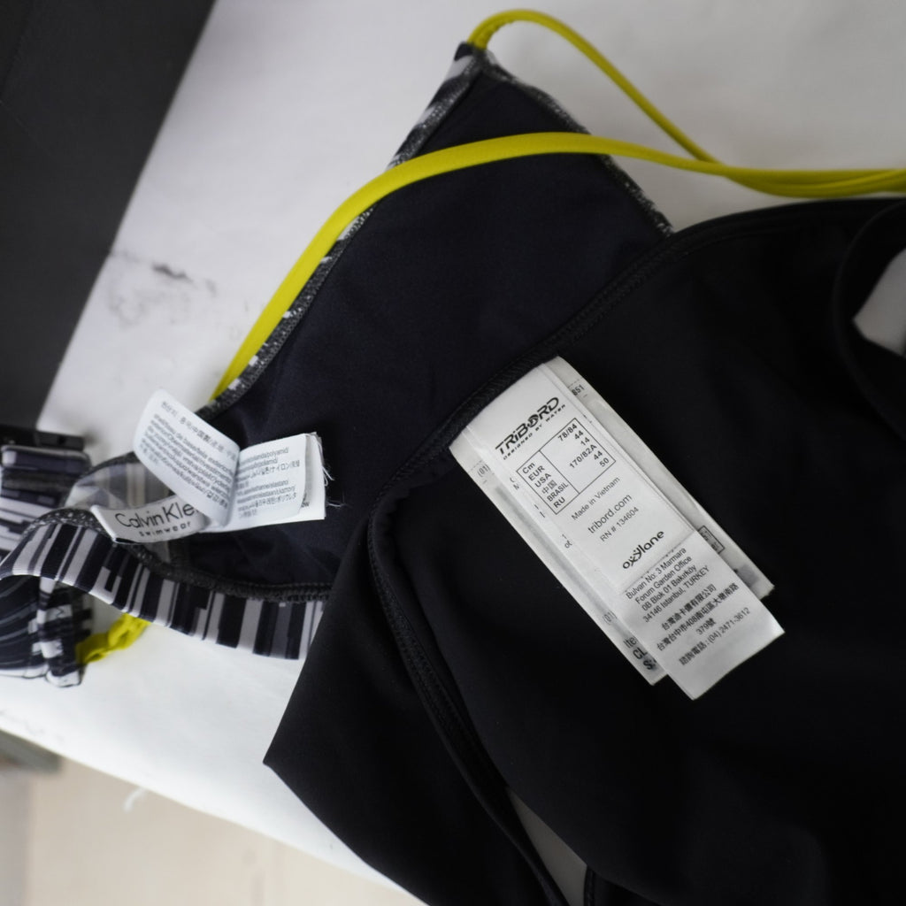Vestido de Baño Calvin Klein para Mujer - Negro, L (Usado en Muy Buen Estado)