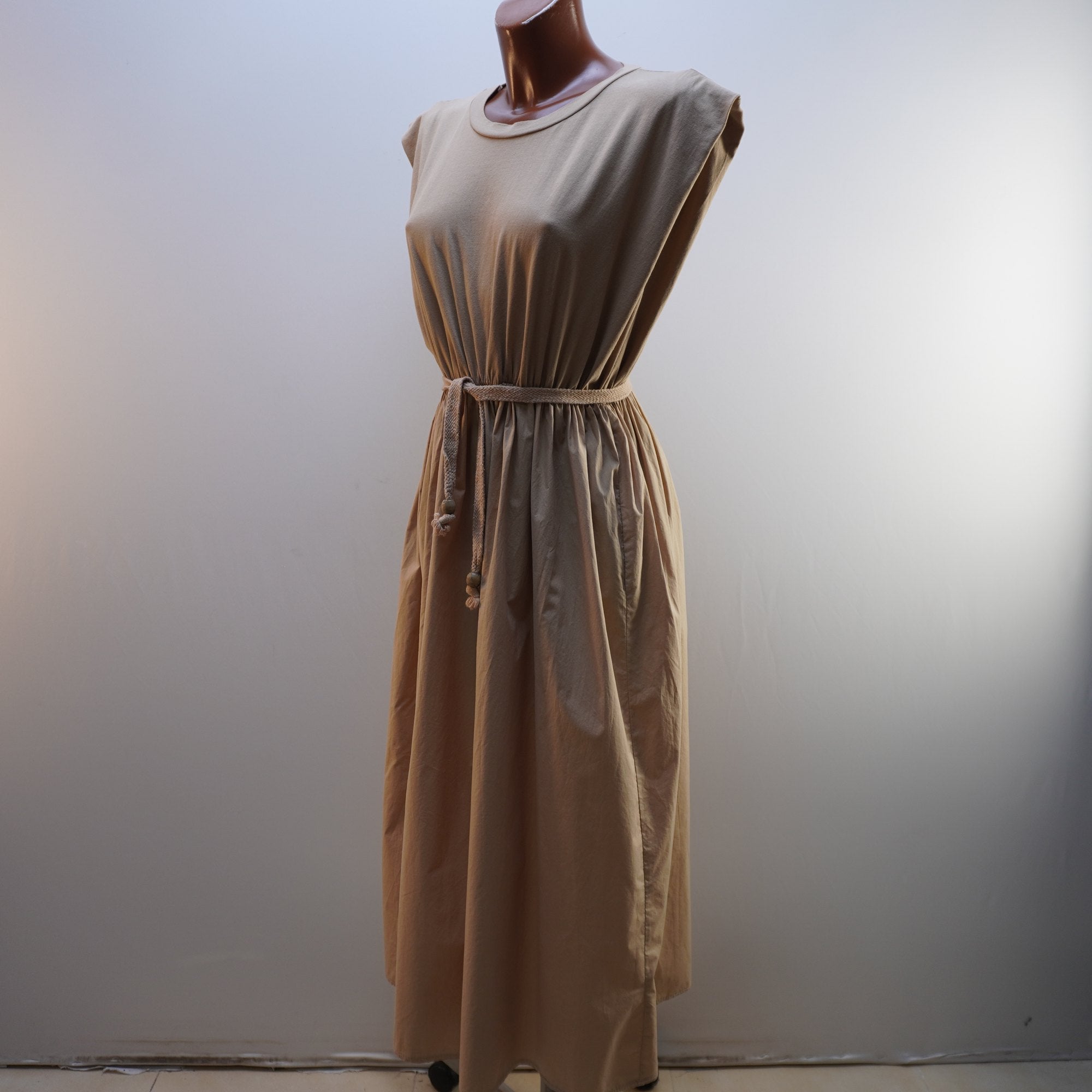 Vestido Italian Style para Mujer Usado - Beige, M