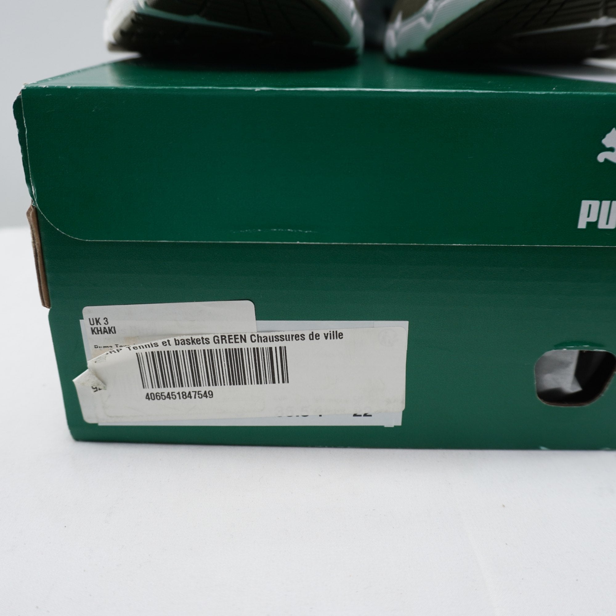 Zapatillas Puma para Mujer Usadas - Verde, 35.5