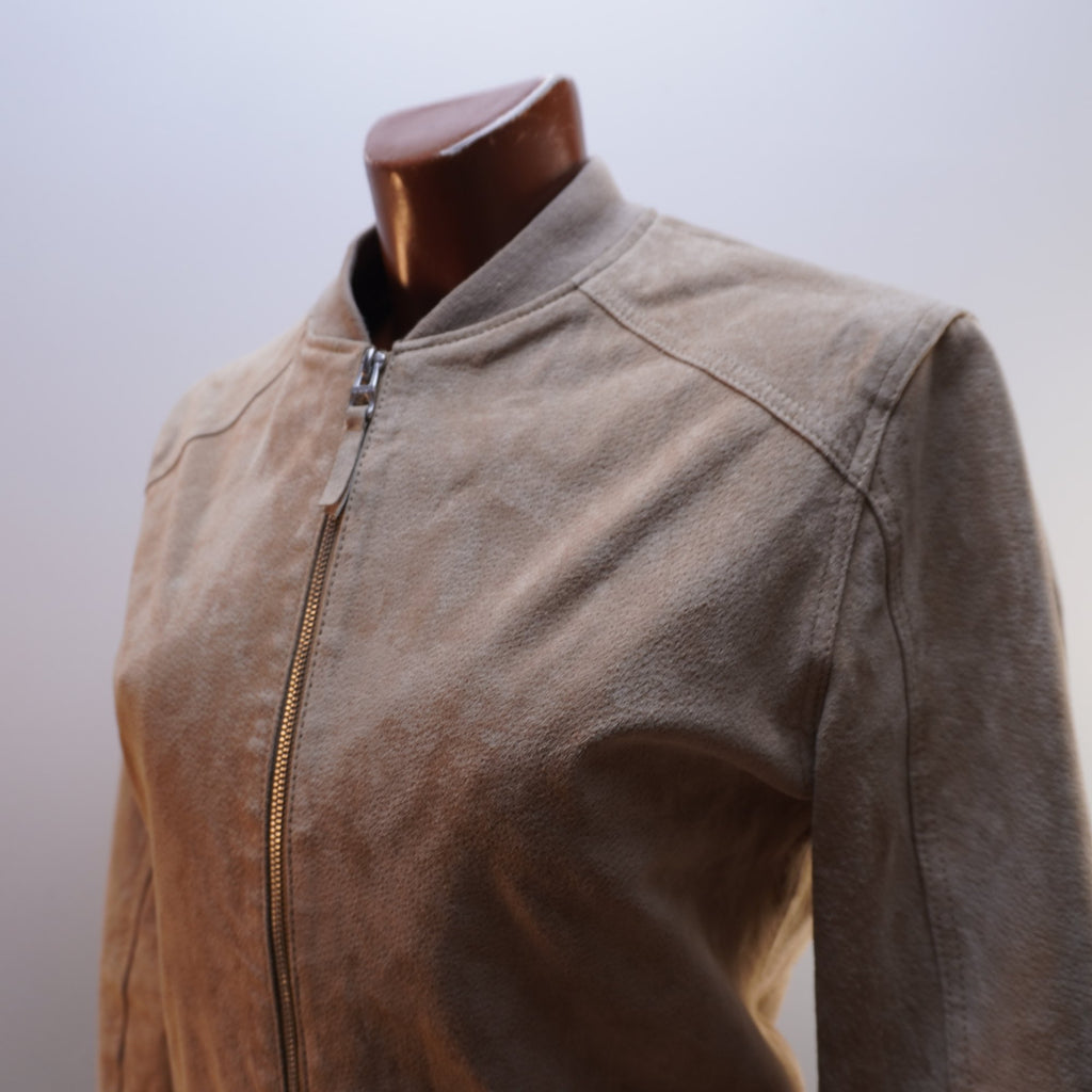 Chaqueta Bomber EDC para Mujer Usada - Beige, S