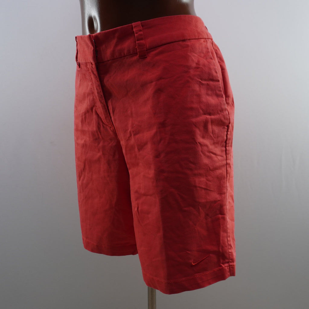 Pantalones Cortos Vaqueros Nike para Mujer Usados - Rojos, L