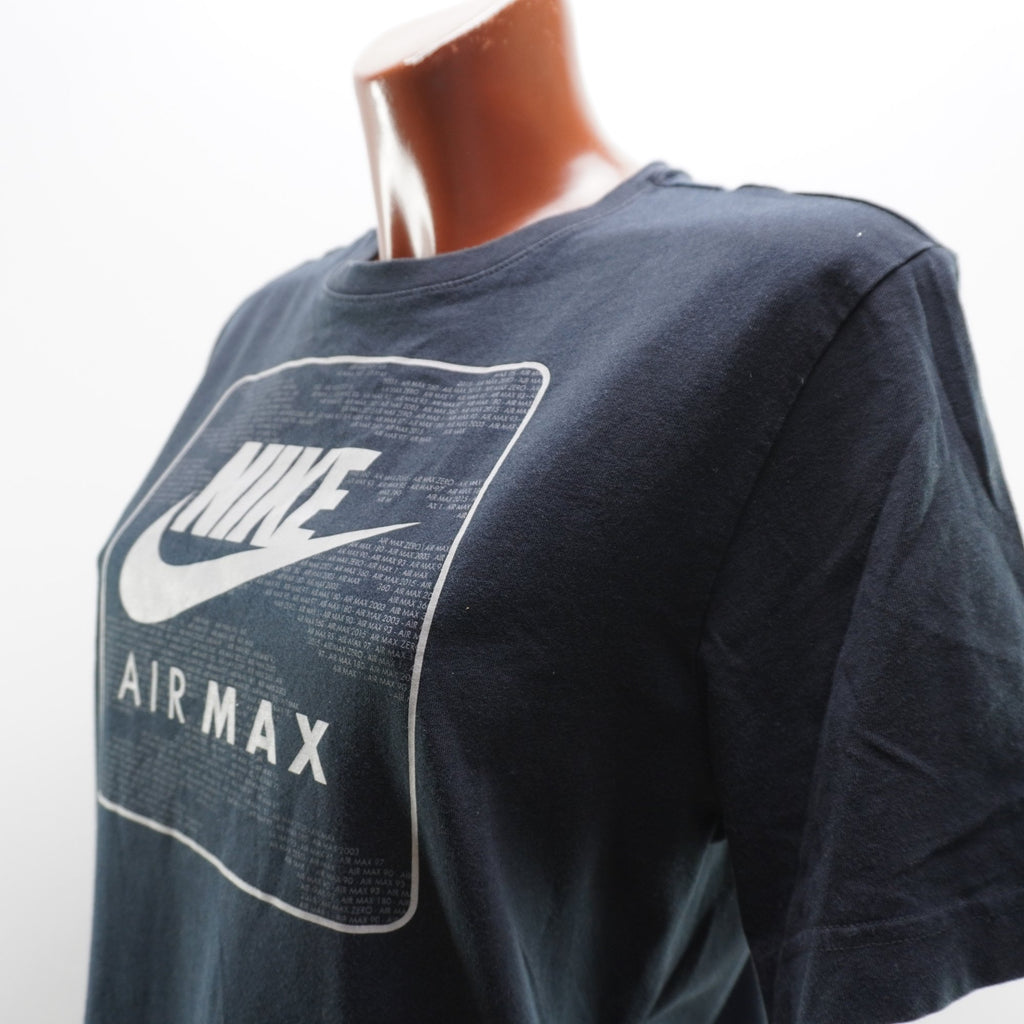 Camiseta de Manga Corta Nike para Mujer Usada - Negra, L