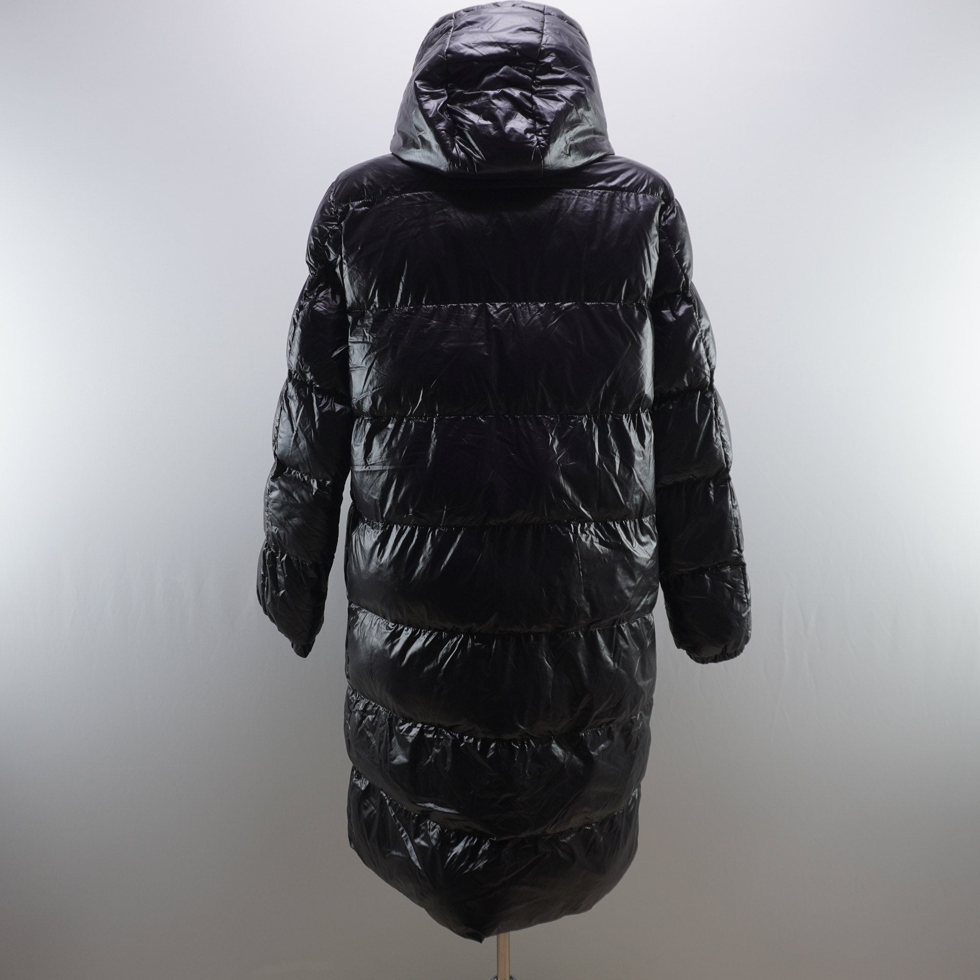 Parka Italian Style para Mujer Nueva con Etiquetas - Negra, L