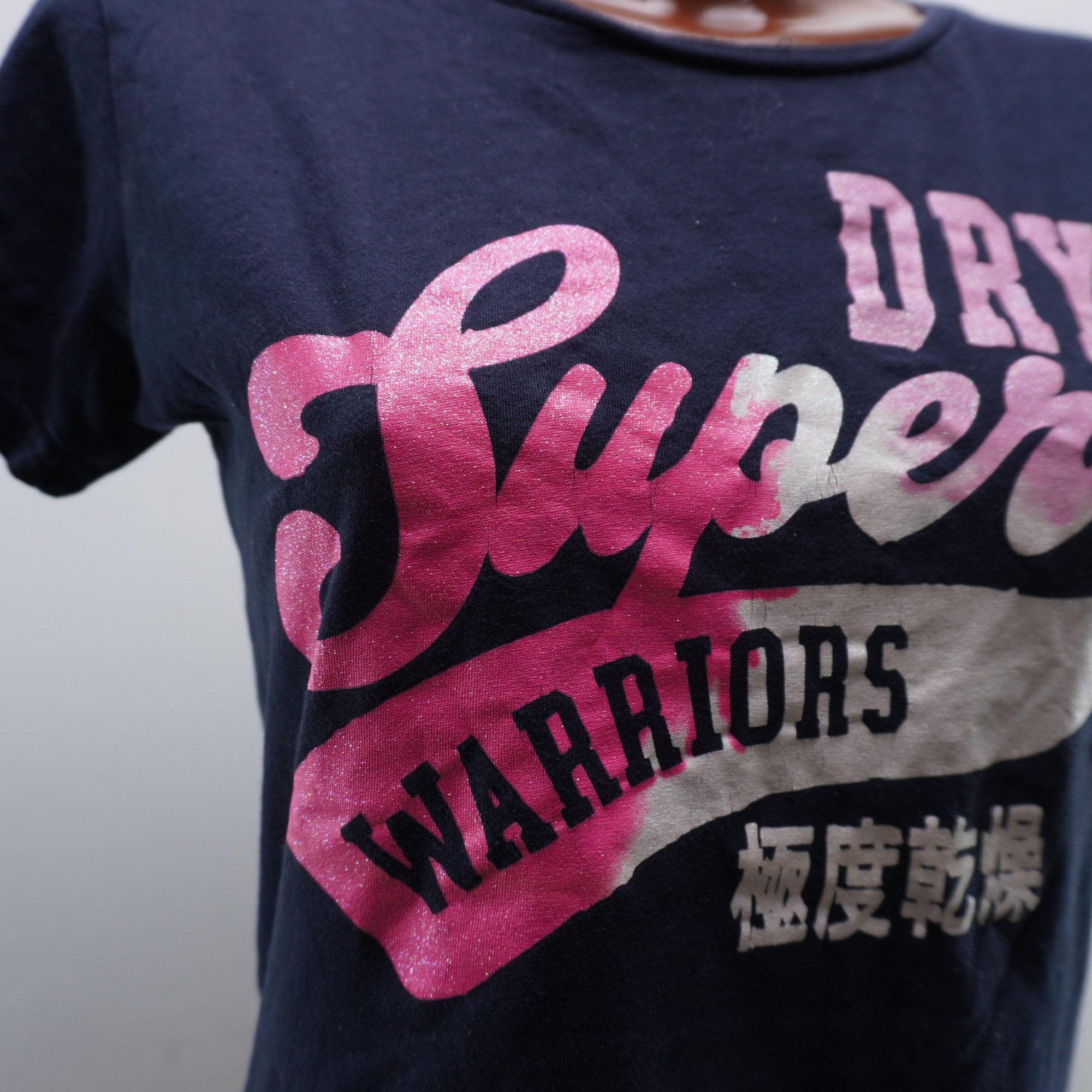 Camiseta Superdry para Mujer Usada - Azul Marino, M
