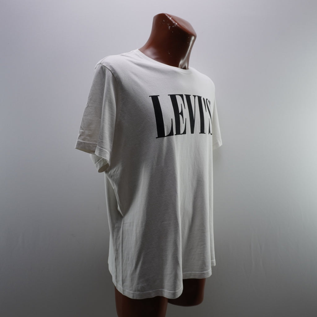 Camiseta de Manga Corta Levi's para Hombre Usada - Blanca, L
