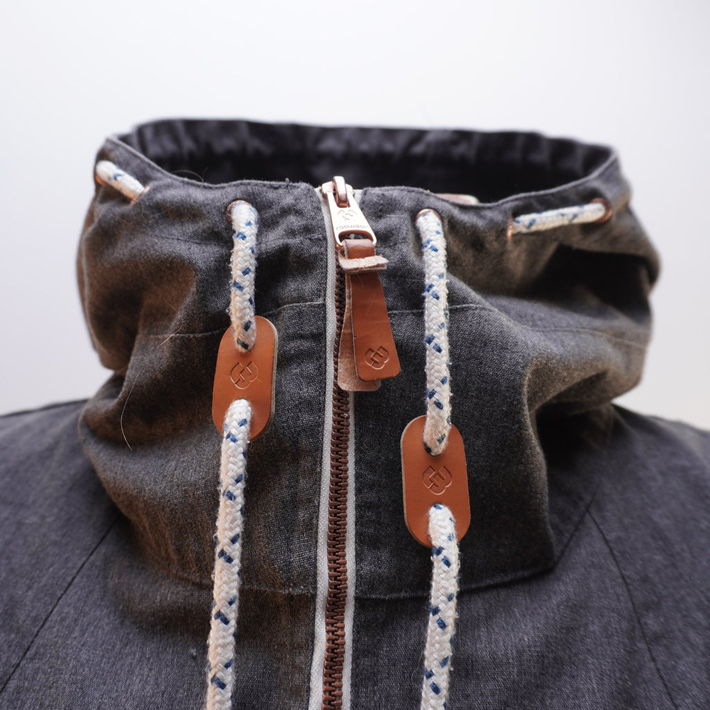 Parka Ragwer para Mujer Usada - Gris, M