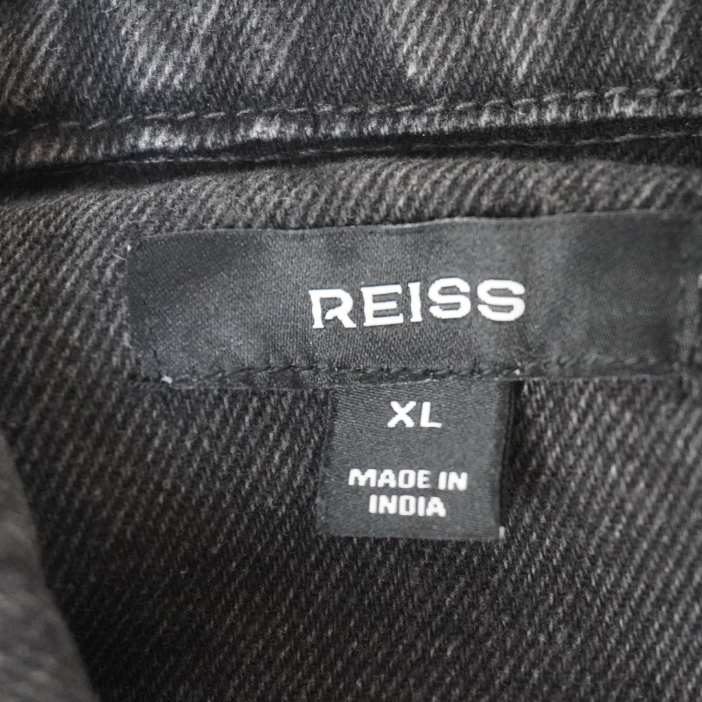 Cazadora Vaquera Reiss para Hombre Usada - Negra, XL