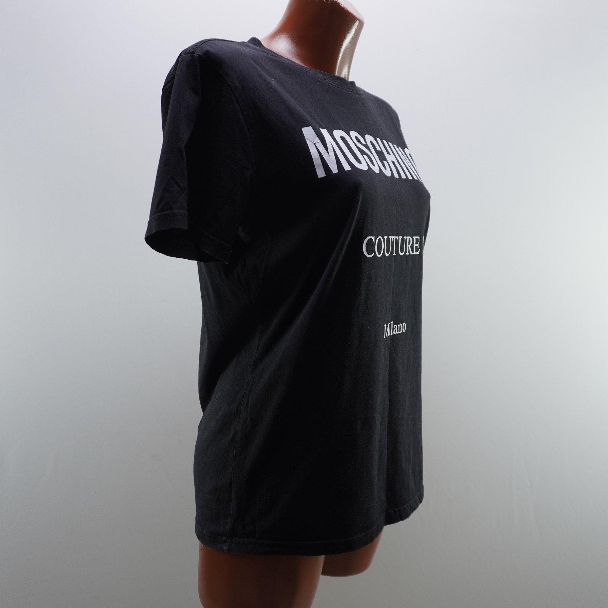 Camiseta Moschino para Mujer Usada - Negro, L