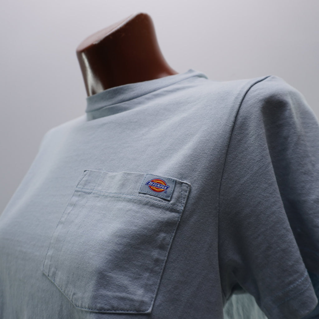 Camiseta de Manga Corta Dickies para Mujer Usada - Azul, S