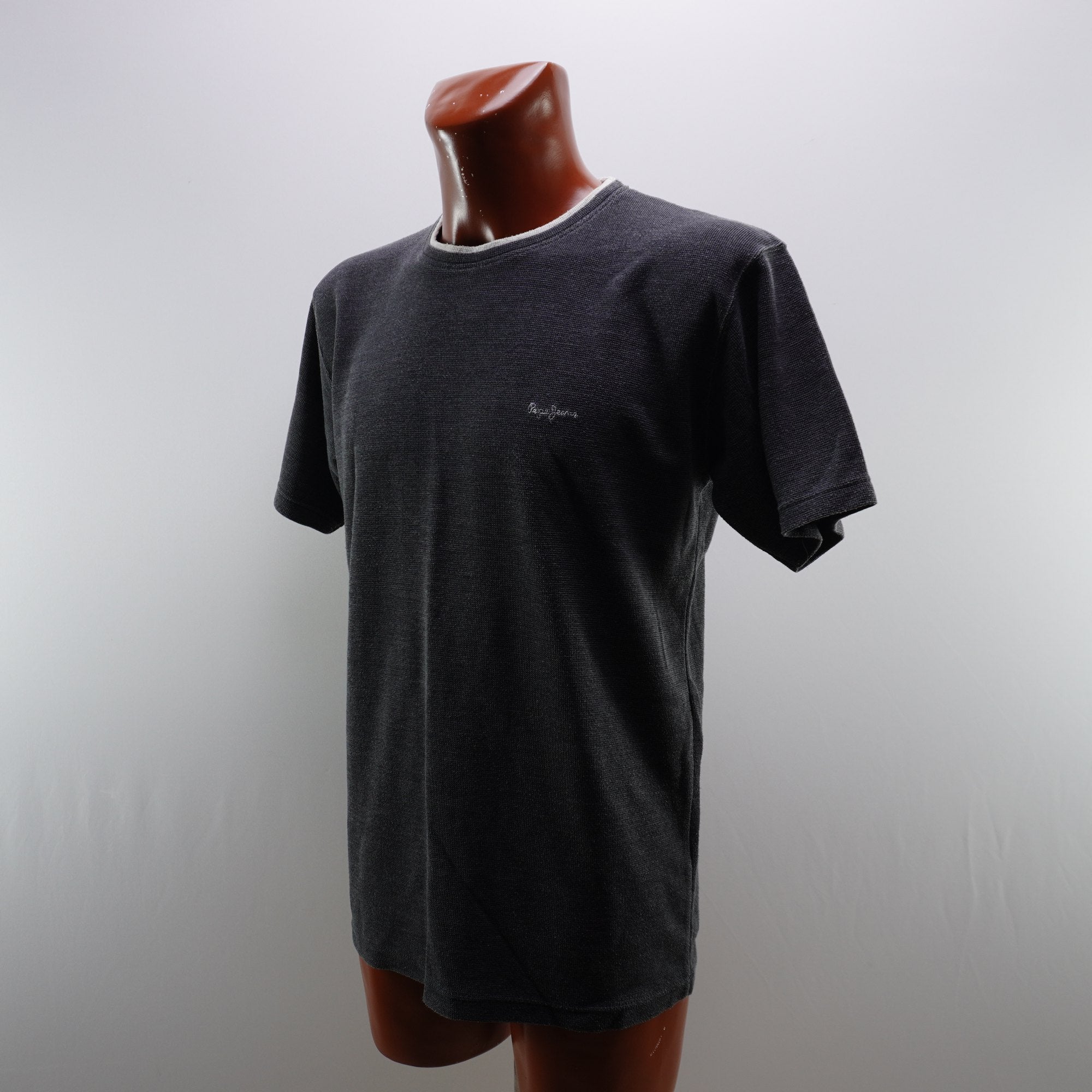 Camiseta de Manga Corta Pepe Jeans para Hombre Usada - Gris, L