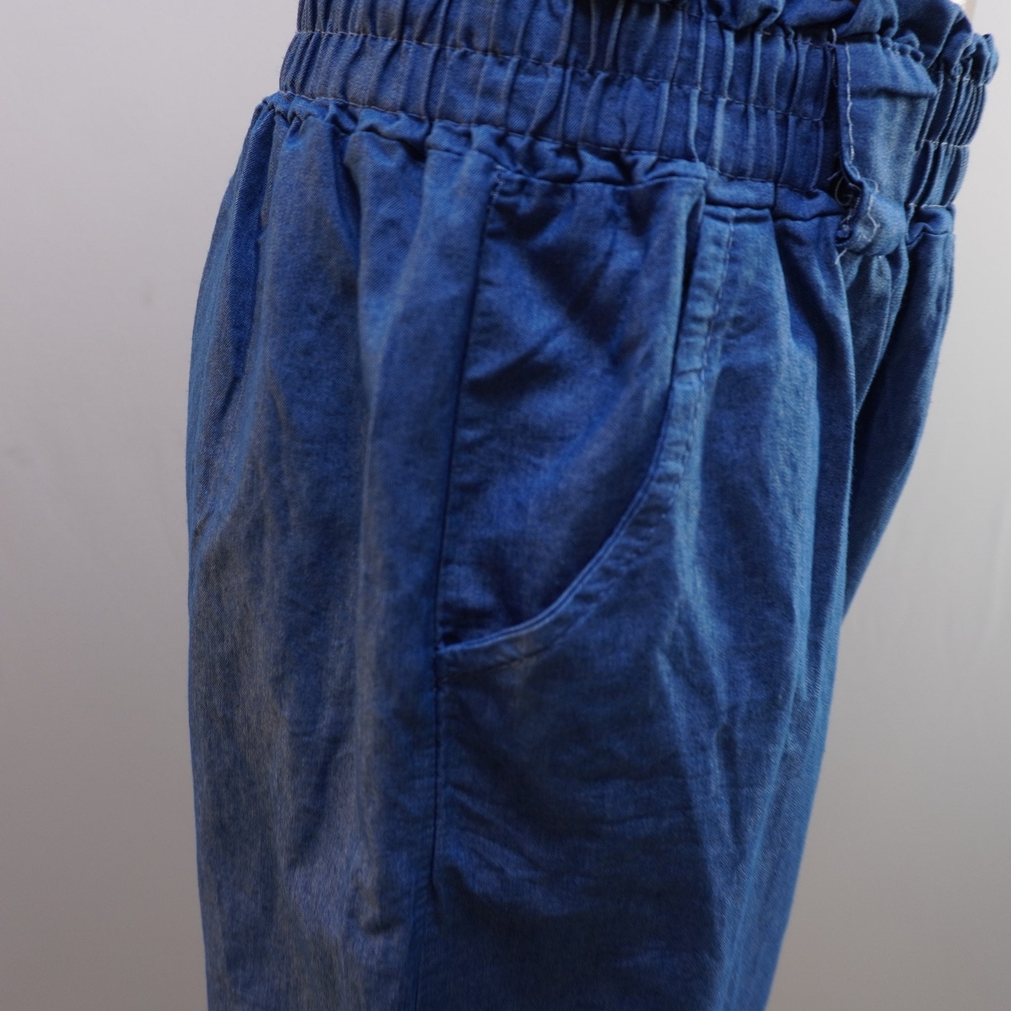 Pantalones Cortos STF para Mujer Usados - Azul, XL