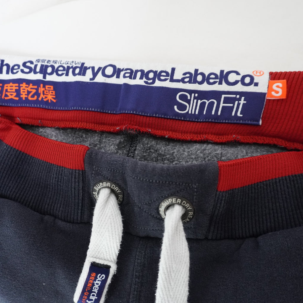 Bermudas Superdry para Hombre Usadas - Azul Marino, S