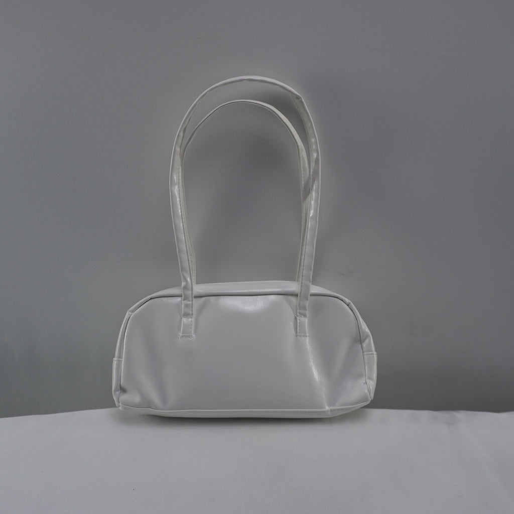 Bolso Baguette Blanco para Mujer Nuevo con Etiquetas