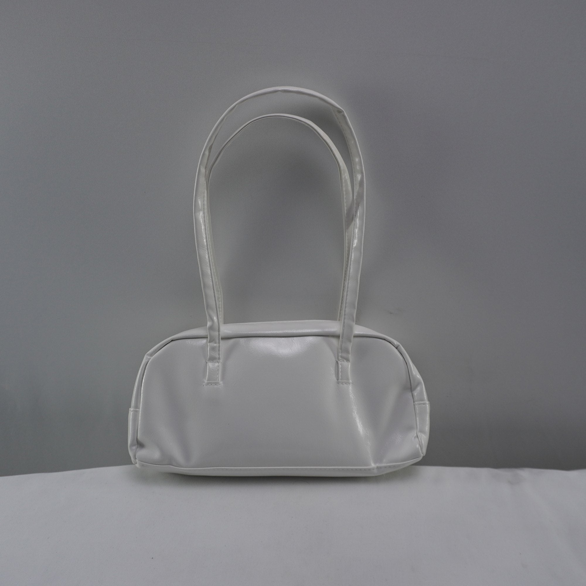 Bolso Baguette Blanco para Mujer Nuevo con Etiquetas