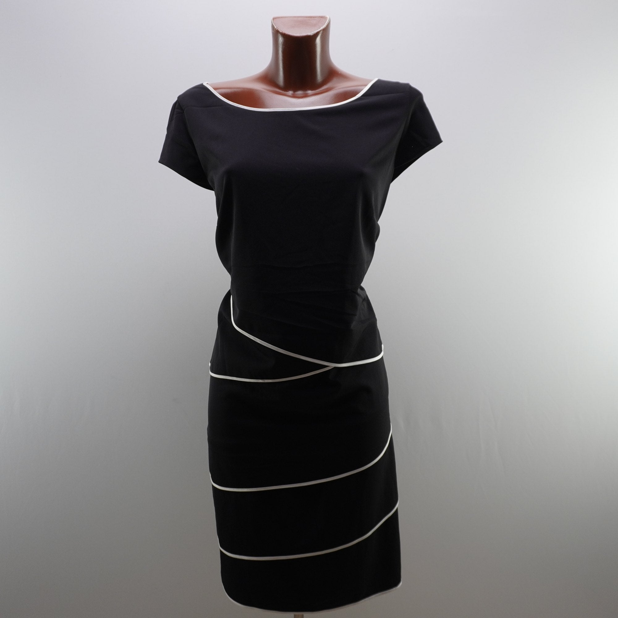 Vestido Vera Mont para Mujer Usado - Negro, XXXL