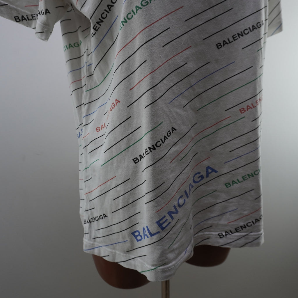 Camiseta Balenciaga para Mujer Usada - Blanca, XXL