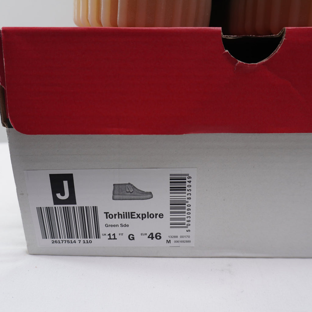 Zapatillas Clarks para Hombre Usadas - Verde, 46