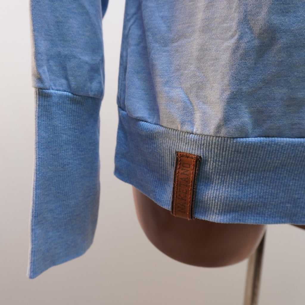 Sudadera con Capucha Naketano para Mujer Usada - Azul, XL
