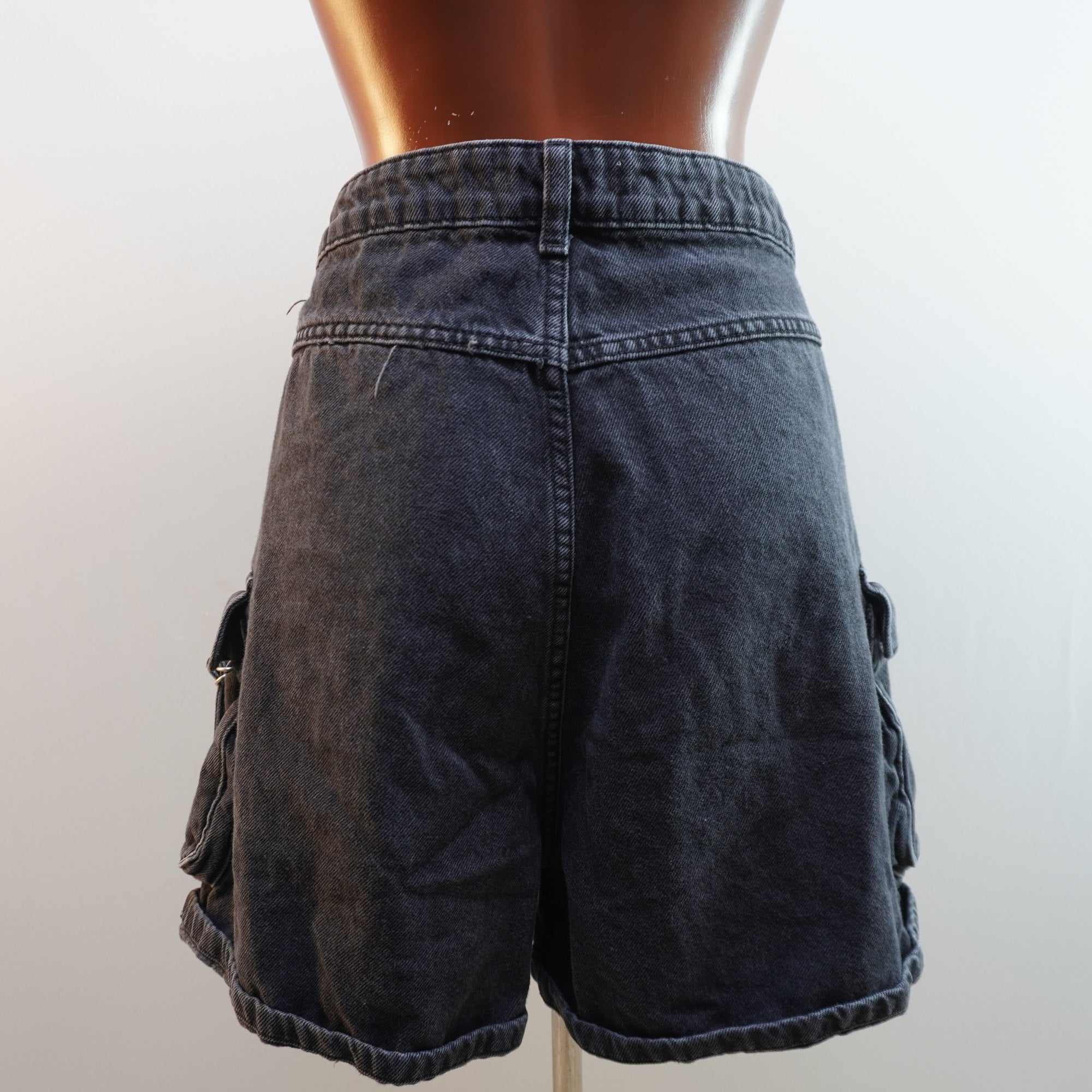 Pantalones Cortos Vaqueros Denim.Co para Mujer Usados - Negro, XL