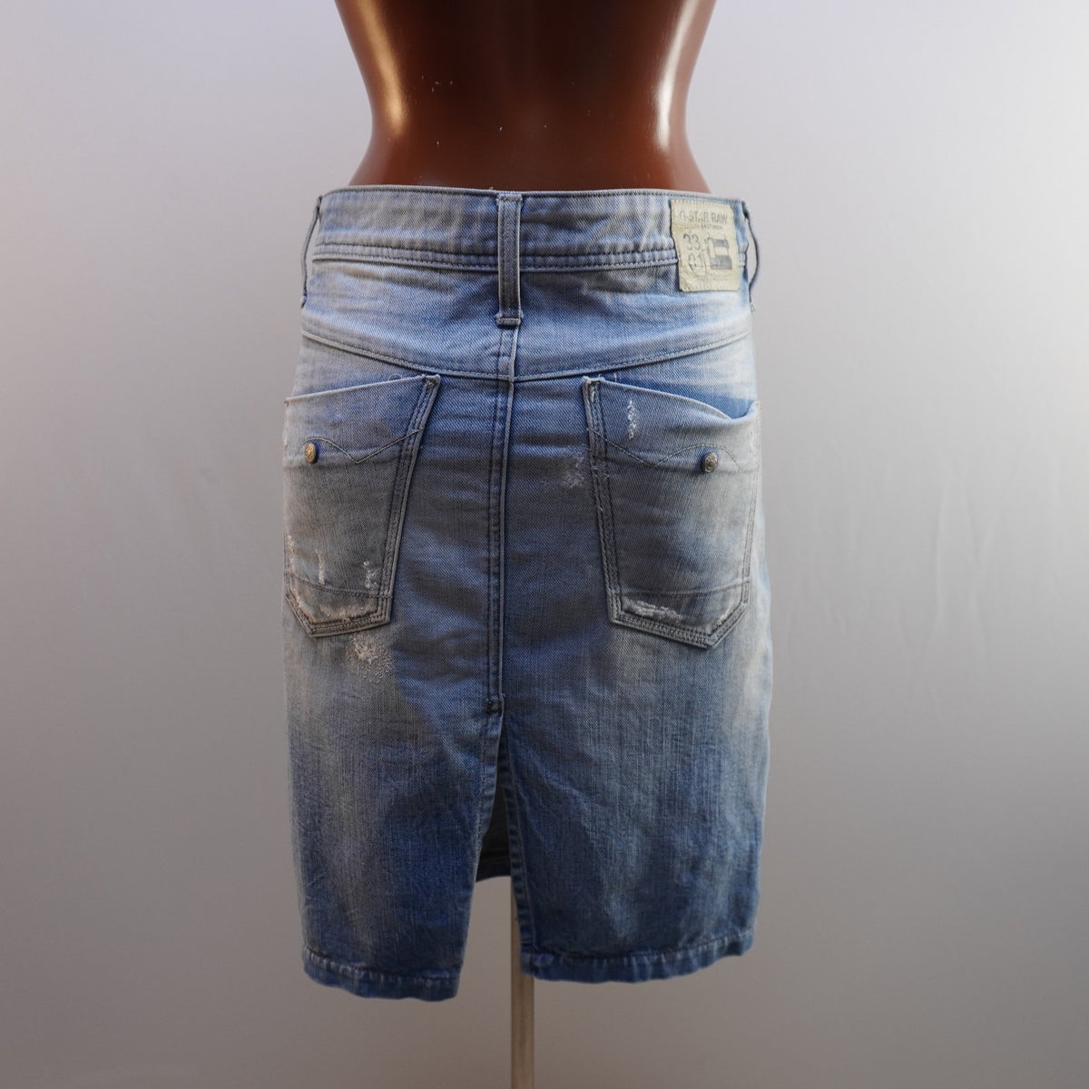 Falda G-Star para Mujer Usada - Azul, Pequeño (S)