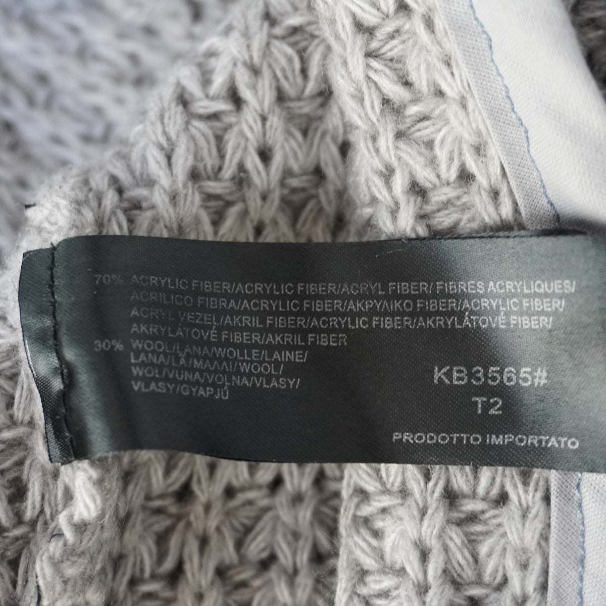 Suéter Italian Style para Mujer Usado - Gris, M