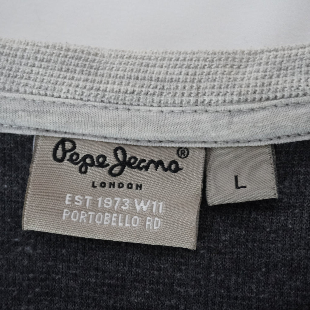 Camiseta de Manga Corta Pepe Jeans para Hombre Usada - Gris, L