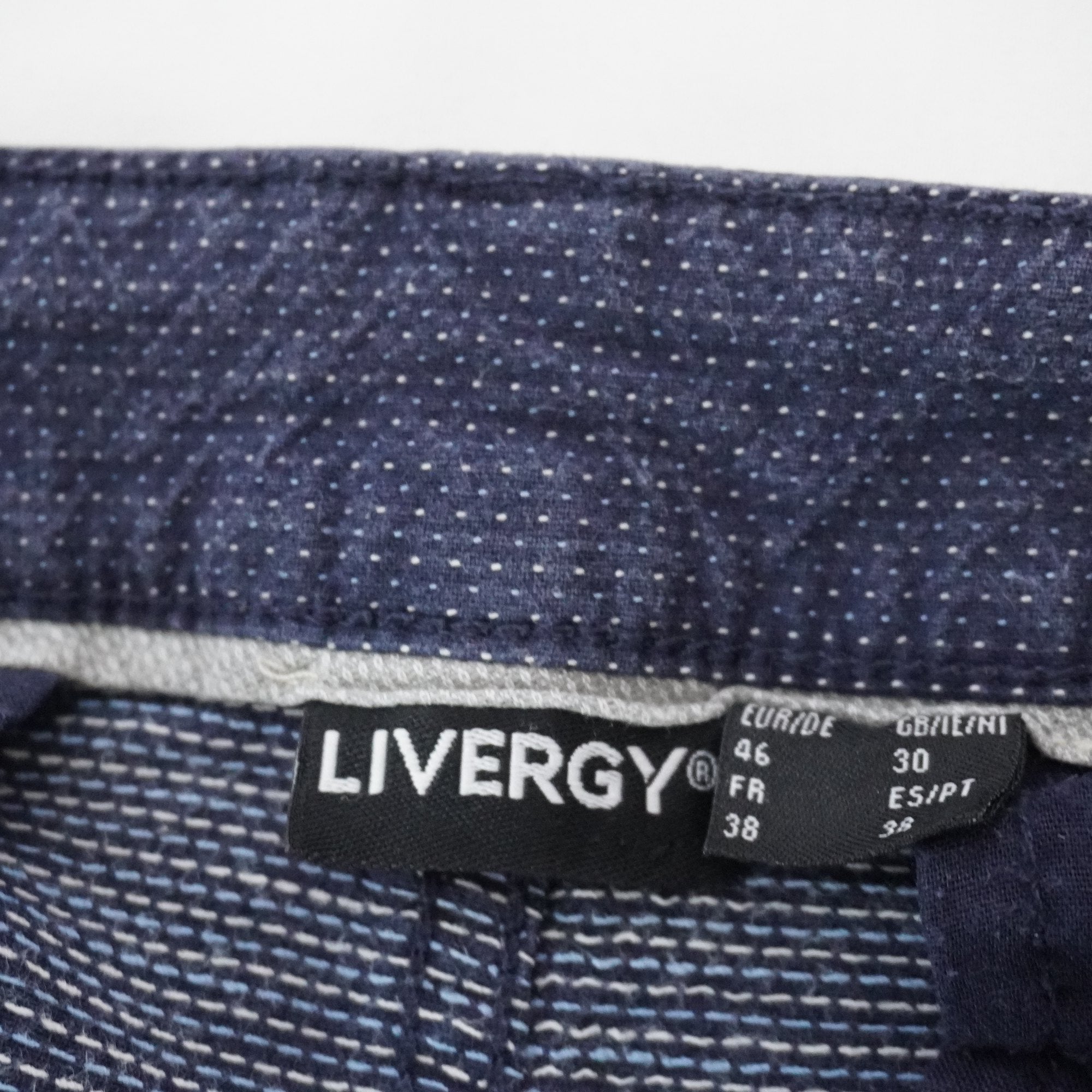Pantalones Cortos Chinos Livergy para Hombre Usados - Azul, M