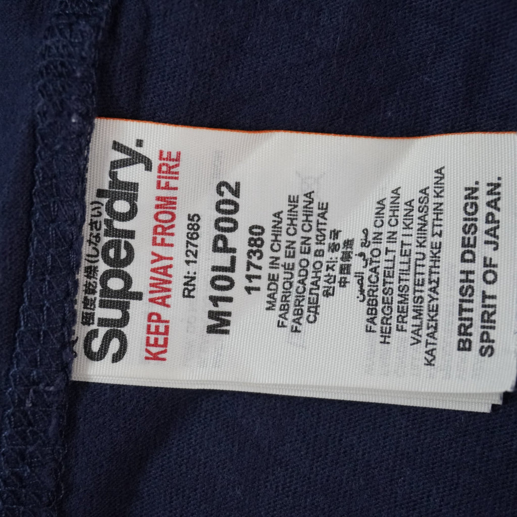 Camiseta Superdry para Hombre Usada - Azul Marino, L