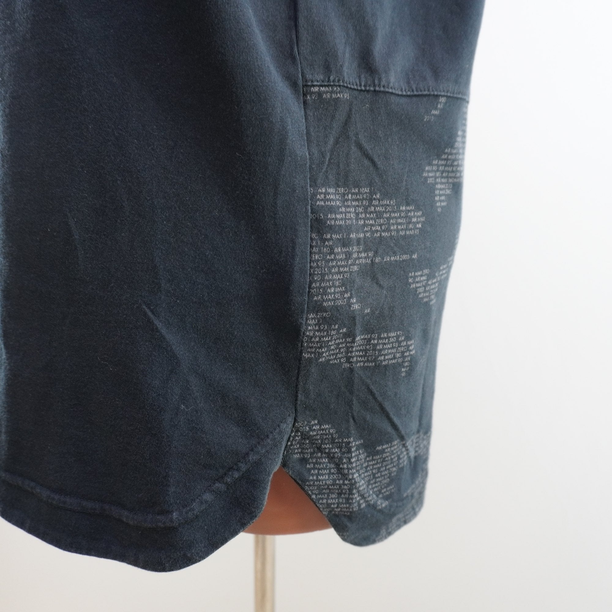 Camiseta de Manga Corta Nike para Mujer Usada - Negra, L