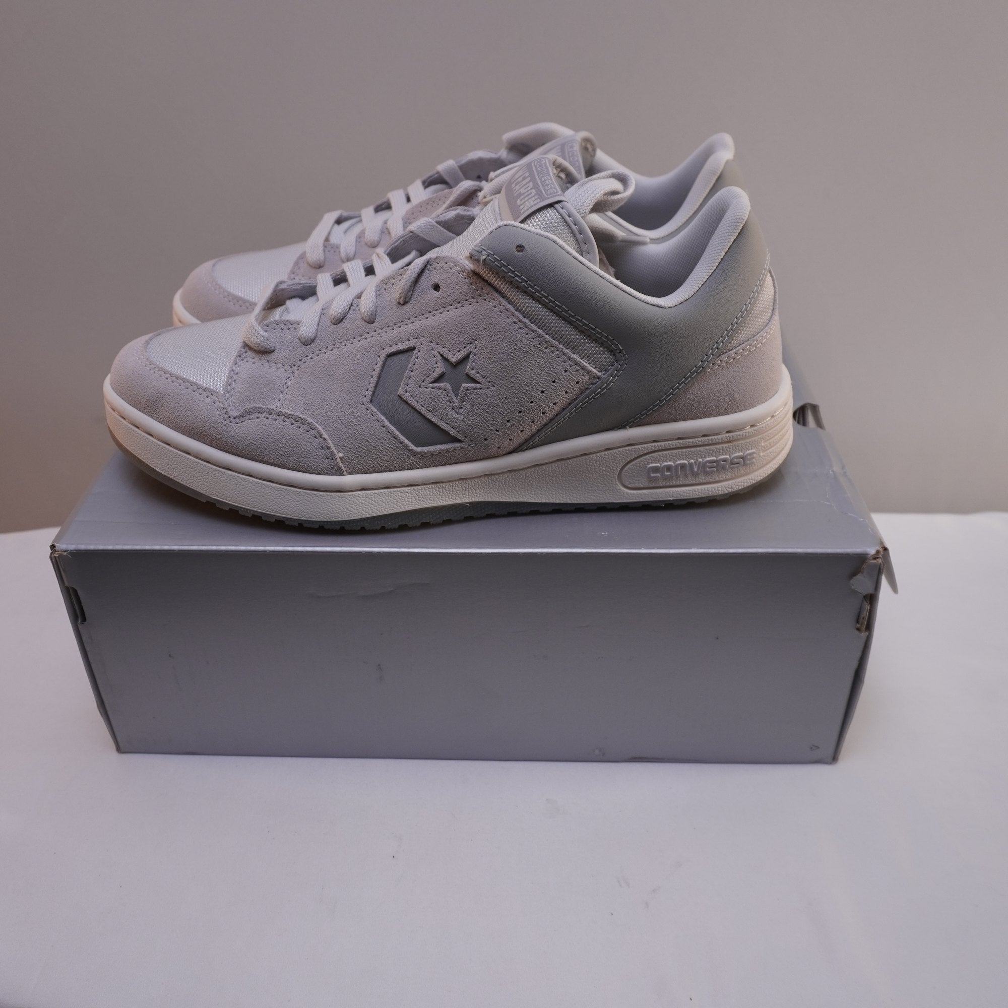 Zapatillas Converse para Hombre Usadas - Gris, Talla 46