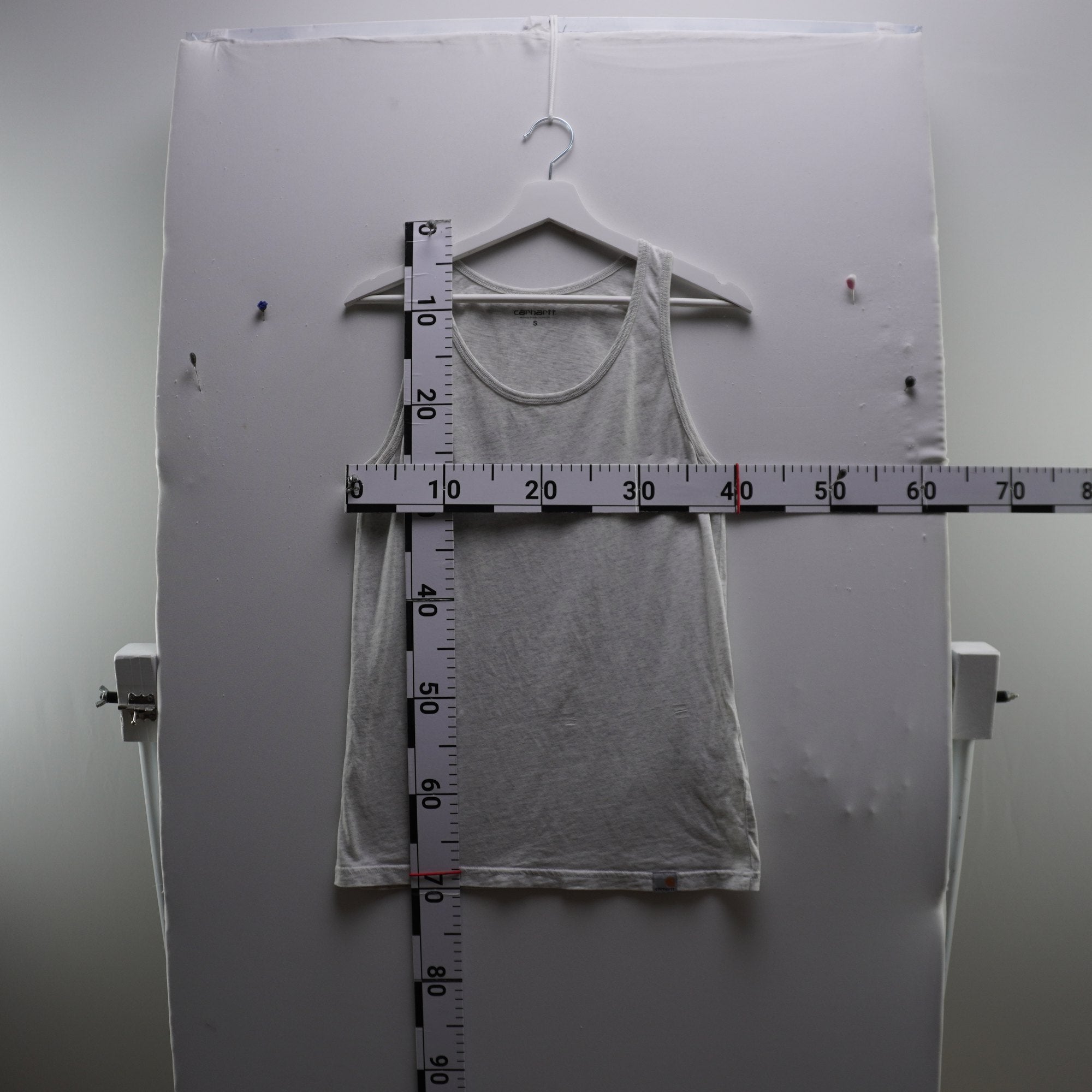 Camiseta sin Mangas Carhartt para Hombre Usada - Blanca, S