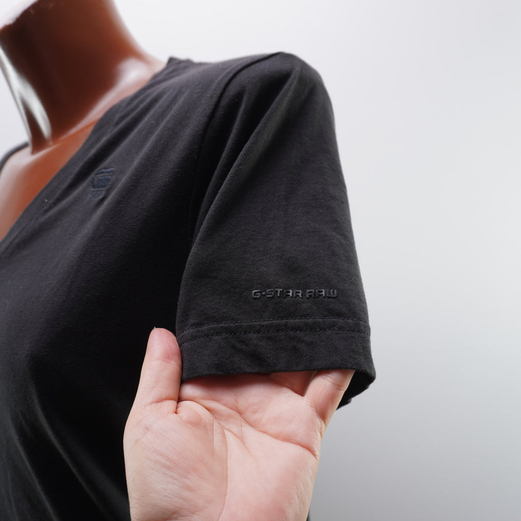 Camiseta G-Star para Mujer Usada - Negra, Pequeño (S)