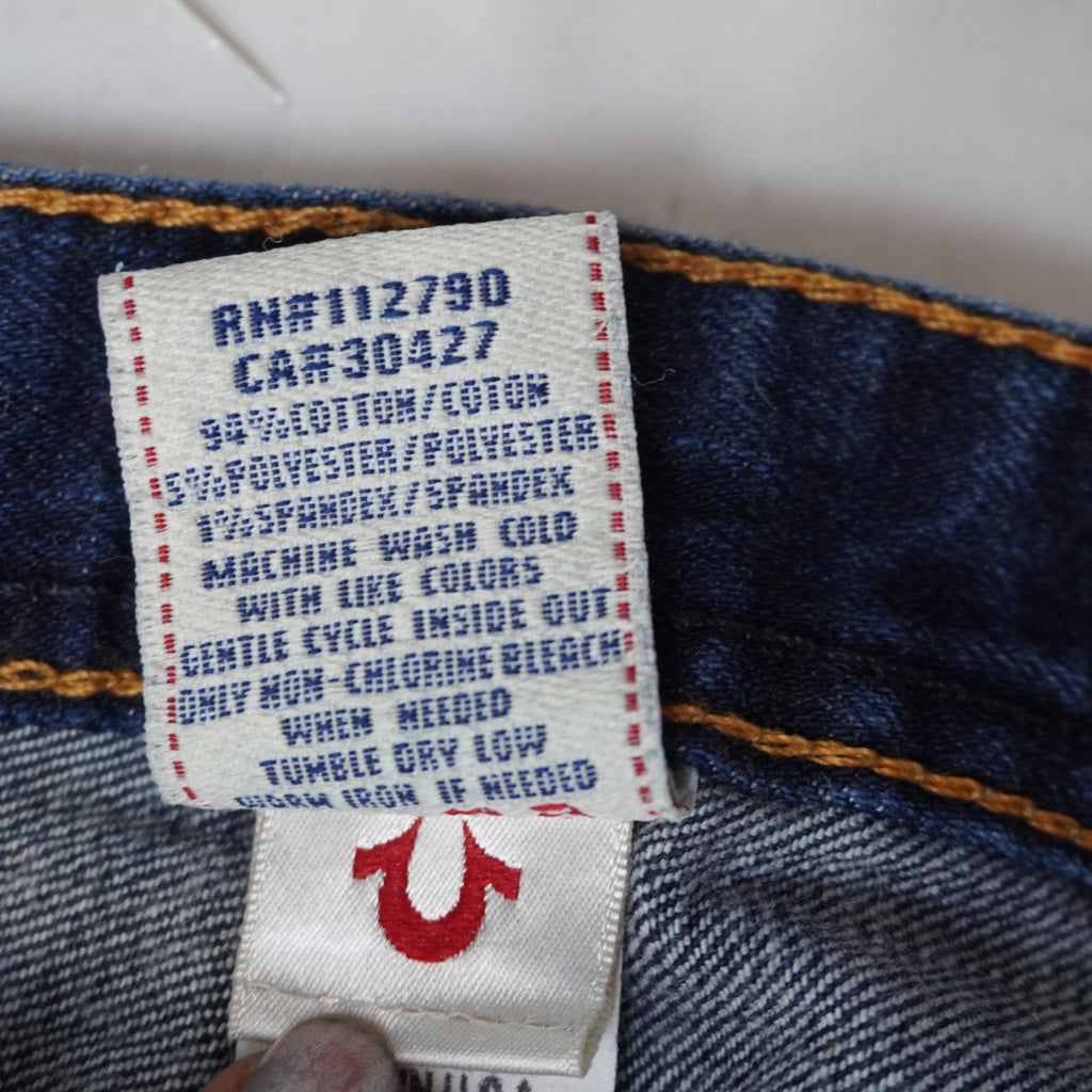 Vaqueros True Religión para Mujer en Azul, Talla M - Usados en Muy Buen Estado