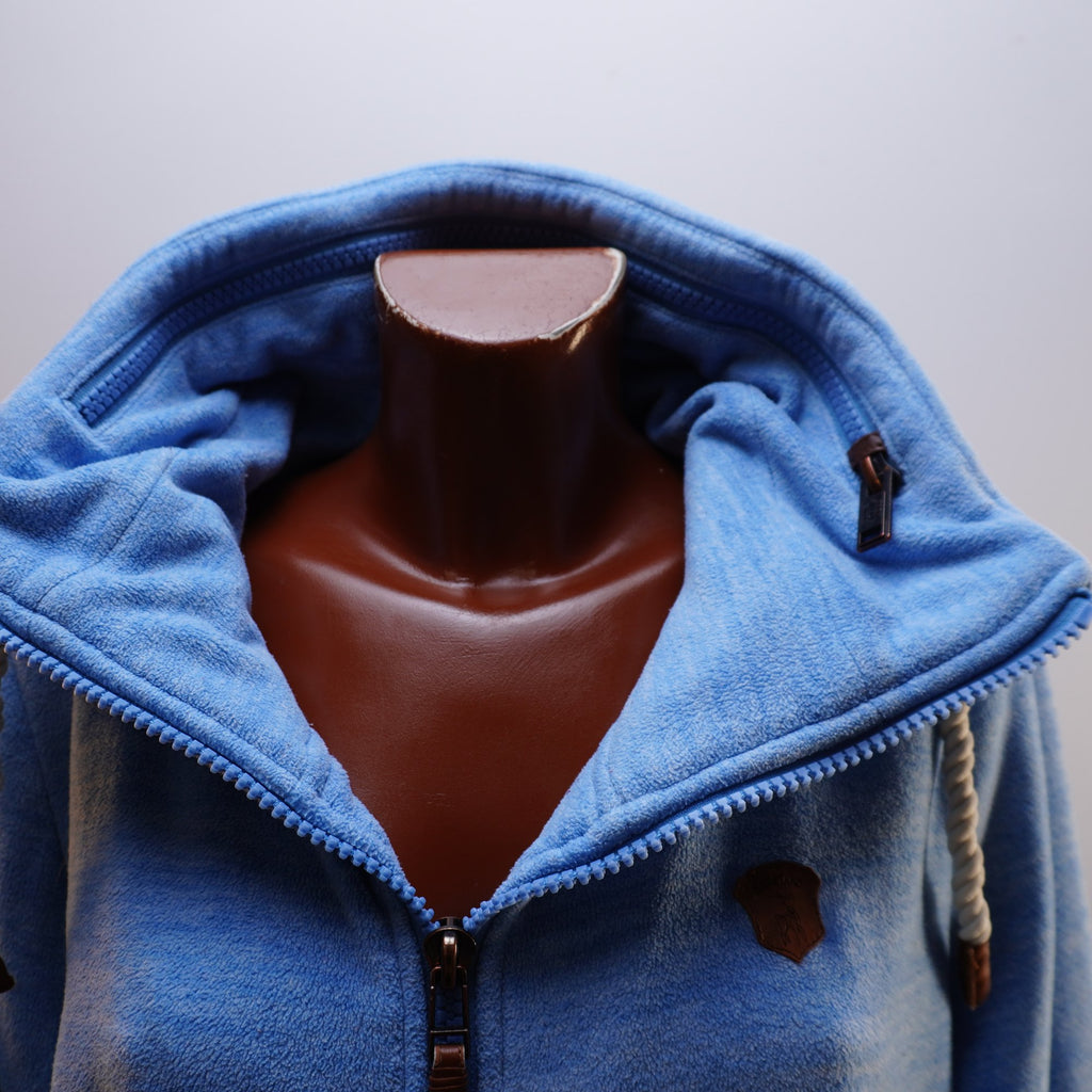 Sudadera con Capucha Naketano para Mujer Usada - Azul, XXL