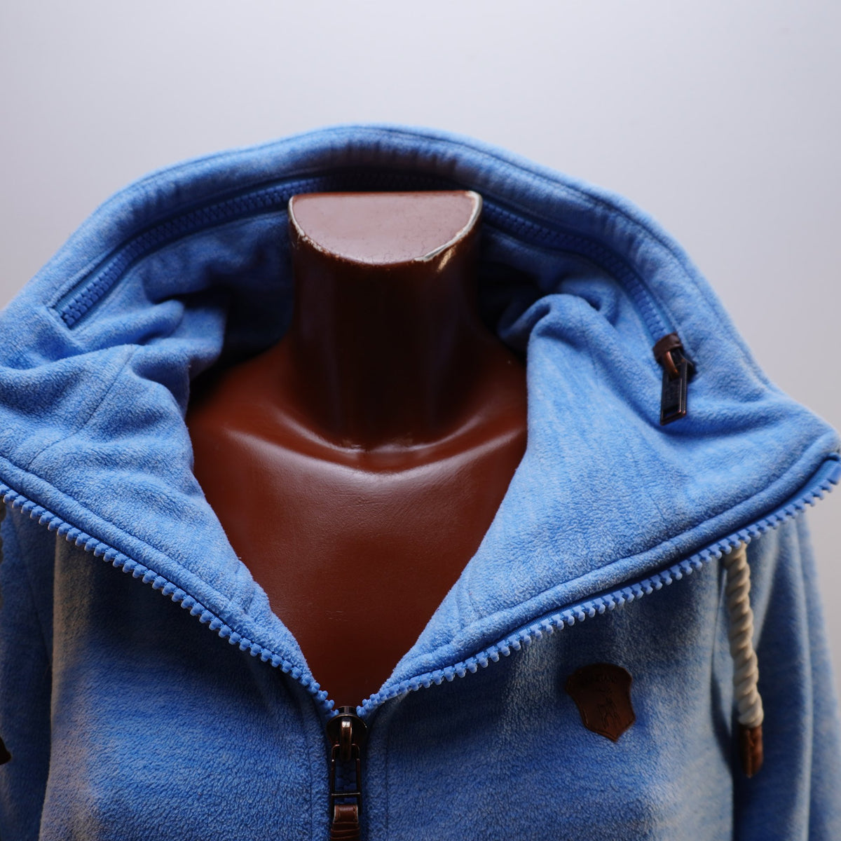 Sudadera con Capucha Naketano para Mujer Usada - Azul, XXL