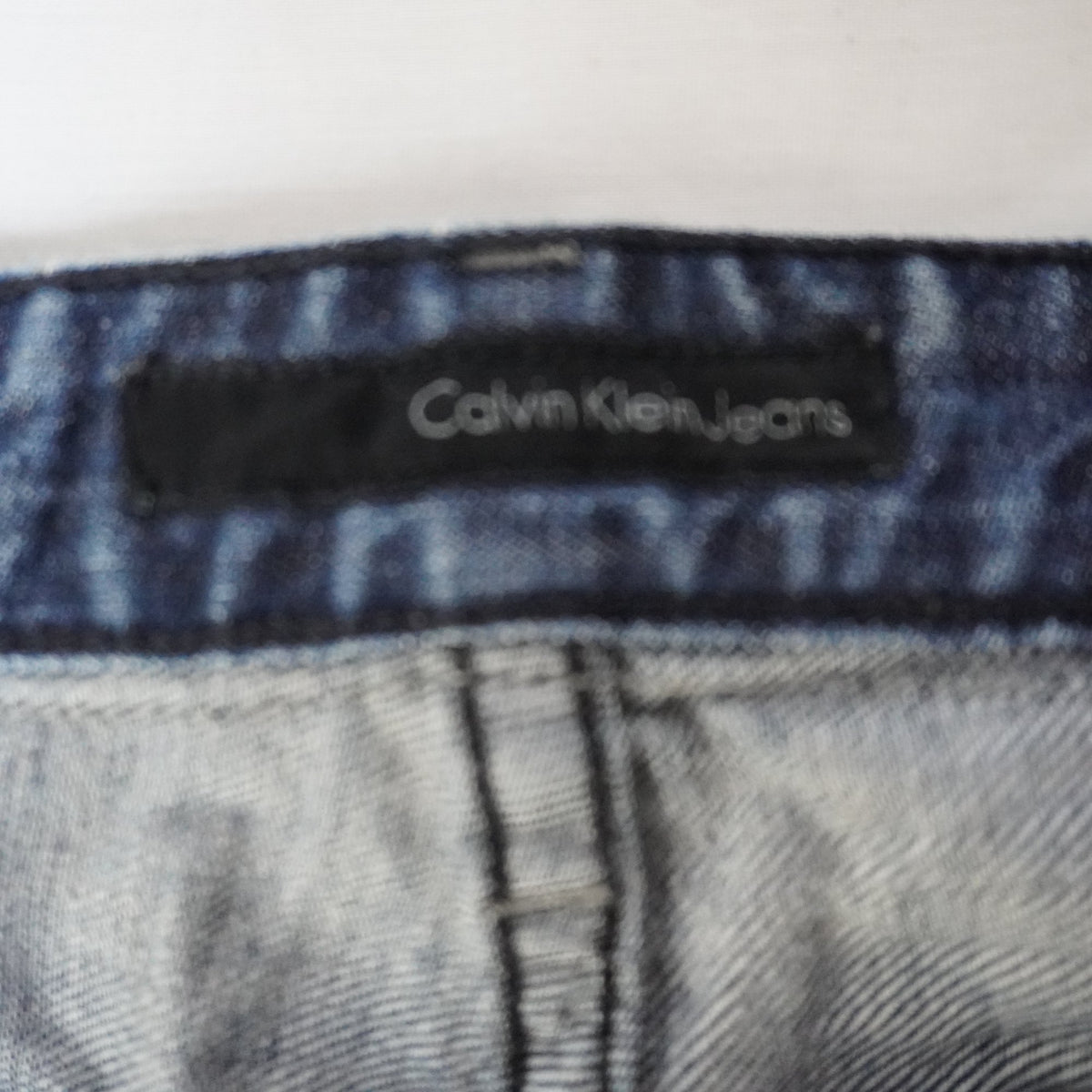 Vaqueros Calvin Klein para Hombre Usados - Azul, Mediano (M)