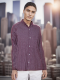Men's Shirt Primark. Colour: Bordeaux. Size: L. Condition: Used.(Very good condition).