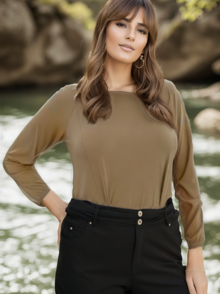 Women's Blouse Urban. Beige. XL. Used. Very good condition